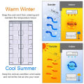 Cold-Proof Magnetic Insulating Curtain - Suitable for AC/Heating Rooms and Kitchen Doors. 
