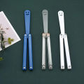 Butterfly Handshake Knife Prop Unsharpened Folding Plastic Toy for Cosplay Dress Up Training Props. 