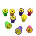 Set of 10 Cute Emoji Stamps | Cartoon stamp Face Stamper For Kids | School Arts and Crafts. 
