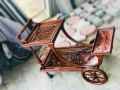 3 Step Tea Trolley Wooden Made with Sheesham wood. 