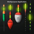 9KM Fishing Glow Sticks for Bobbers 25-100pcs Fluorescent Fishing Float Light Stick Floats Terminal Tackle and Accessories. 