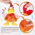 New Funny Crazy Dancing Singing Doll Electric Chicken Musical Plush Toy Cute Screaming Chicken Children Fun Toys. 