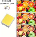 50-100pcs SMD LED 2835 White Chip 0.5 W 1W 3V 6V 9V 18V 36V 100-130LM Ultra Bright Surface Mount LED Light Emitting Diode Lamp. 