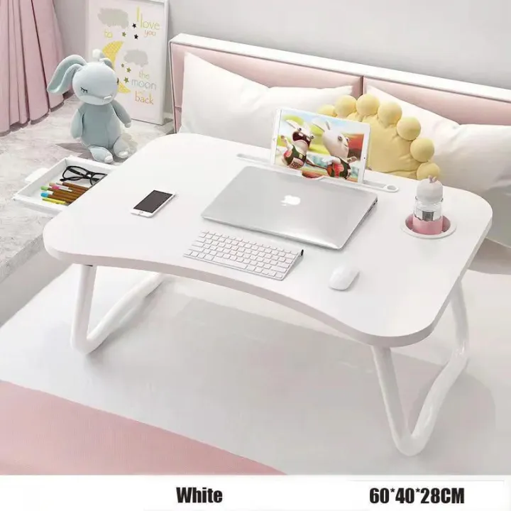 Wooden%20Gaming%20Laptop%20Table%20For%20Bed%20Foldable%20Stand%20Ergonomic%20Portable%20Drawing%20-%20Image%202