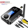 6 in 1 Long Range Bluetooth 5.1 Audio Transmitter Receiver RCA 3.5mm AUX USB Dongle Stereo Wireless Adapter For PC TV Headphones. 