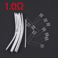 1Set DIY Rebuild Kit 1.0ohm/0.8ohm for URSA Nano Mesh Coil Resistance Wire Replacement Accessories Tool.