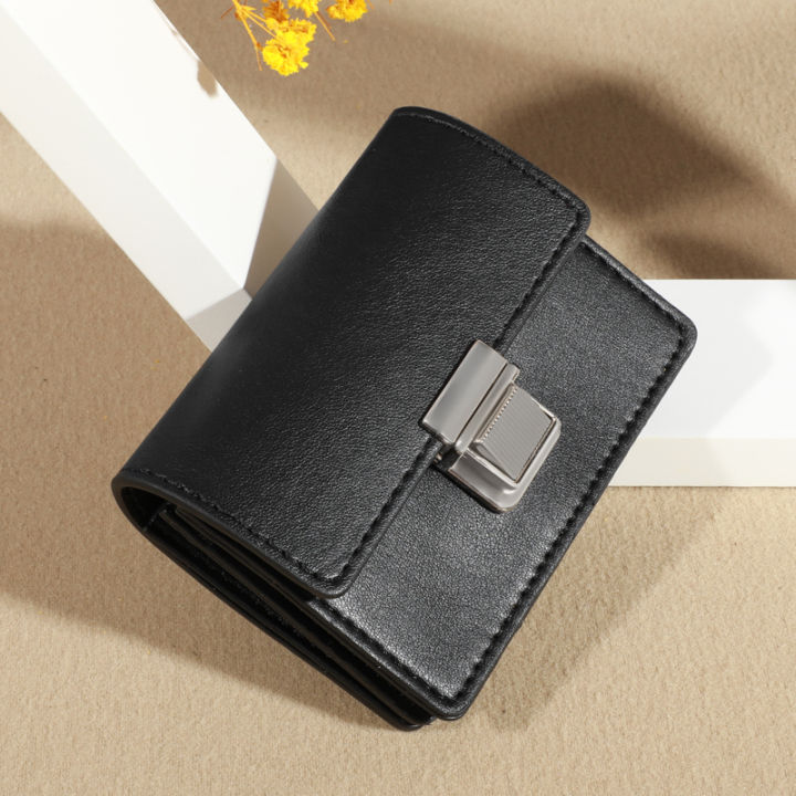 PU%20Leather%20Wallets%20for%20Women%20Short%20Purses%20Female%20Plaid%20Purses%20Card%20Holder%20Wallet%20Fashion%20Woman%20Metal%20Buckle%20Wallet%20Clutch%20Bag%20-%20Image%206