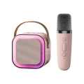 Hot sale Portable Wireless Speaker LED Light K12 Audio Microphone Karaoke Speaker Bluetooth Wireless Microphone. 