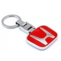 Smartronic™ Honda Logo Keychain Double Side Logo Key Chain Bike Keychain Car keychain Key Ring holder Gift Item For Men , Womens Red. 