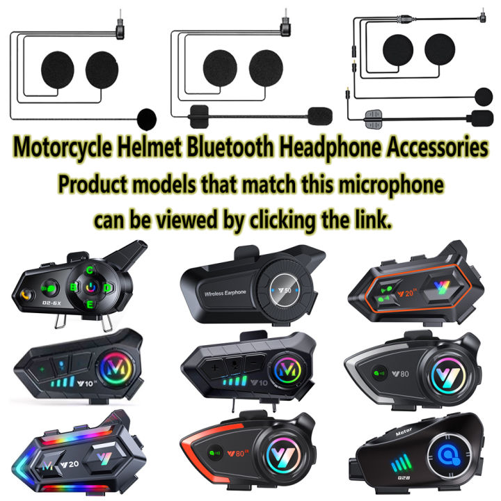Motorcycle%20Helmet%20Bluetooth%20Headset%20Intercom%20Microphone%20Universal%20Accessories%20Full%20Helmet%20Half%20Helmet%203/4%20Helmet%20Face-off%20Helmet%20-%20Image%204