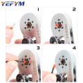 Ferrule Crimping Tool HSC8 6-4/6-6  Electrical Crimper Plier For Wire End Crimp Tube Terminals Electrical Circuit Repair. 