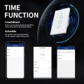 TNCE Tuya WiFi/Zigbee Smart Light Switch Neutral Wire/No Neutral Wire Required Wall Touch Switch Work with Alexa  Home. 
