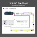 DC5-24V WS2811 Running Water Flowing LED Light Strip Controller Panel Reflux Pixel 3Key Touch Panel Wireless Switch Controler. 