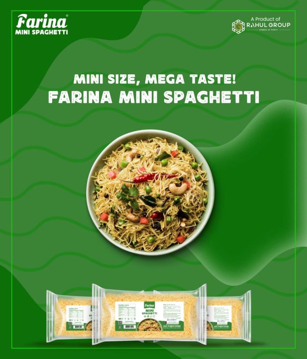 Farina Mini Spaghetti 200gm Pouch (2 Pcs)