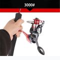 Deemar accessories fishing reel spinning reel spinning reel metal fishing reel for sea fishing ab3000. 