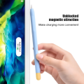 Soft Silicone Apple Pencil Case Colorful Stylus Protective Cover For Apple Pencil 1st 2nd Generation Cover iPad Accessories. 