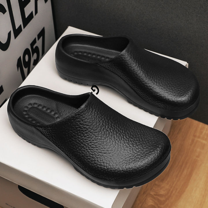 Men%20Slippers%20Couples%20Garden%20Clog%20Women%20Water%20Proof%20Chef%20Shoe%20Comfortable%20Sandal%20Slippers%20For%20Pet%20Workers%20Outdoor%20Fishing%20Shoes%20-%20Image%203