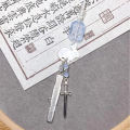 Creative Phone Charms Fashion Trendy Beaded Rabbit Mobile Phone DYM Lanyard Keychain Bag Decoration Pendant Card Book Chain.