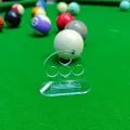 5 Holes Billiard Rod Trainer Billiards Straightness Trainer Billiard Hitting Exerciser Acrylic Pool Cue Strokes Training Device. 