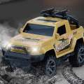 Rechargeable Remote Control Off Road Jeep Car With Flashing Lights.. 