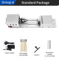 Electric Wood Mini Lathe Machine - Beads Grinding Polishing Beading Woodturning Lathe for Craft And DIY Projects. 