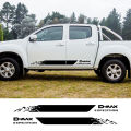 Car Stickers Pickup Door Side Decals For Isuzu Dmax D-Max Truck Graphics Expedition Vinyl Custom Decor Cover Auto Accessories. 