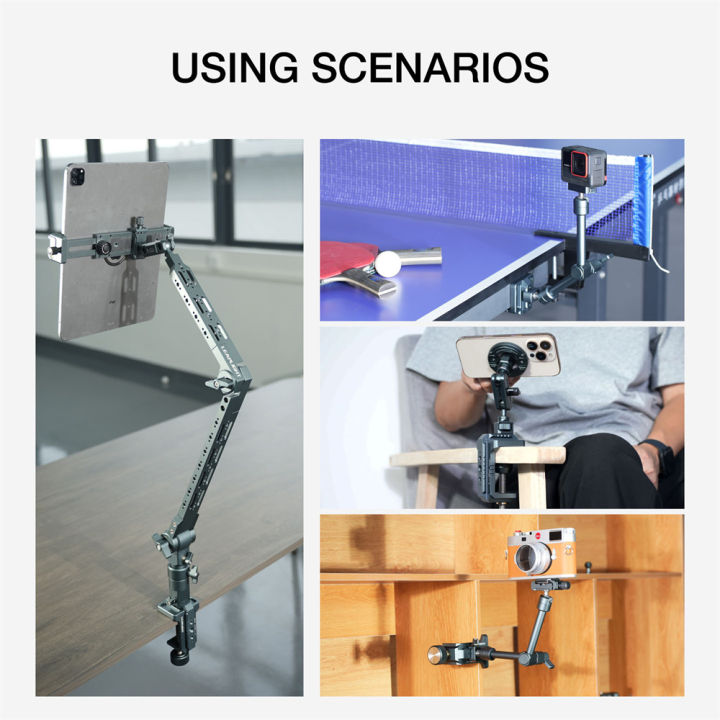 LEAPLIGHT%20Photography%20C%20Clamp%20Aluminum%20Table%20C-clamp%20with%201/4"%20NATO%20Desktop%20Camera%20Mount%20for%20Magic%20Arm%20Video%20Camera%20Light%20Stand%20-%20Image%206
