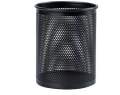 Pen Holder Round or Square Mesh steel body Black 1 pcs. 