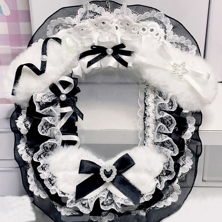 1Pc%20Lace%20Black%20Bow%20Photo%20Card%20Holder,%20Anime%20Cartoon%20Game%20Character%20Acg%20Card%20Display,%20Manga%20Star%20Fan%20Art%20Mag%20Fan%20Circle%20Otaku%20Ita%20Bag%20Decoration%20Card%20Holder%20-%20Image%202