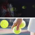 3pcs Professional  Tennis Ball High Resilience Tennis Practice Ball for School Club Competition Training Exercises. 