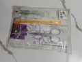 Mini manicure pedicure set. 