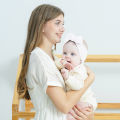 3pcs/set Baby Girls  Plaid Knot Bows Headband Set Cute Nylon Wide Turban Wraps Hair Accessories for Infants. 