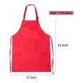 Kids Chef Outfit Apron Set Chef Hat Aprons for Kids – Boys Girls Adjustable Kid Chef Costume Kitchen Cooking and Baking Wear (4-15 Years Old, White). 