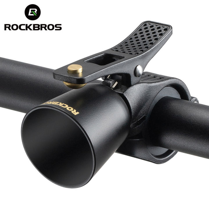 ROCKBROS Bicycle Bell MTB Mountain Road Bike Horn Bell Copper Warning High Decibel Clear Ring Bell Cycling Retro Crisp Bell