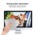 For Apple Polishing Cloth Microfiber Cleaning Wiper 16CM 1: 1 Original Phone Screen Cleaner Polish Cloth for iPhone iPad Tablet. 