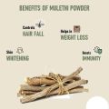 Organic Licorice roots ( Mulethi ) whole 100 grams 100% pure - ملٹھی ثابت - Liquorice / Glycyrrhiza glabra / Liqurice Liqorice Liqurise Licorise Likorice Mulathi Mullethi Mullathi Mulathe  Mulati Muleti mulato Mullati root roots - Herbal Pure. 