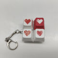 1pc Keychain For Girls Decompression Toy Finger Keyboard Toy Key Chain For Women Party Mechanical Keyboard Shaft Tester.