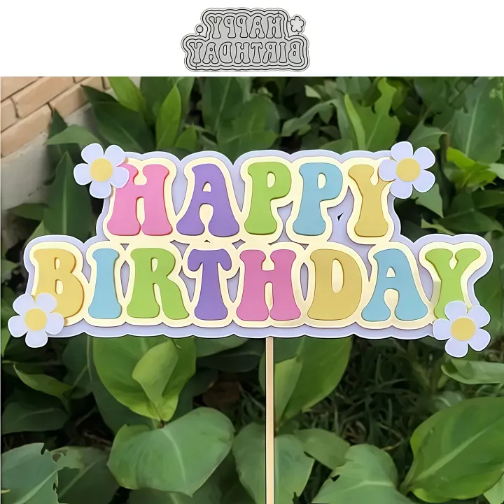 2025%20New%20Happy%20Birthday%20Flower%20Metal%20Cutting%20Dies%20for%20Decoupage%20Card%20Making%20Scrapbook%20DIY%20Card%20Album%20Craft%20Decorations%20-%20Image%202