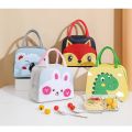 Sufei Lunch Box Bag, Cartoon Pattern, Model 1, Milk Bottle Bag. Temperature Storage Bag Cooler Bag. 