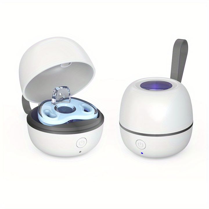 Portable Pacifier Disinfection Box Travel Rechargeable Pacifier ...