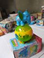 Elephant Ball Toy with Star Flash Lighting and Beautiful Music Battery Operated. 