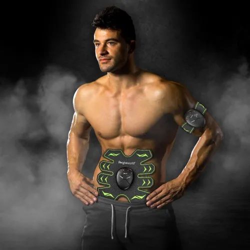 Wireless Smart EMS Muscle Stimulator Electric Abs Fitness Trainer Abdominal Training Weight Loss Stickers Body Slimming Massager