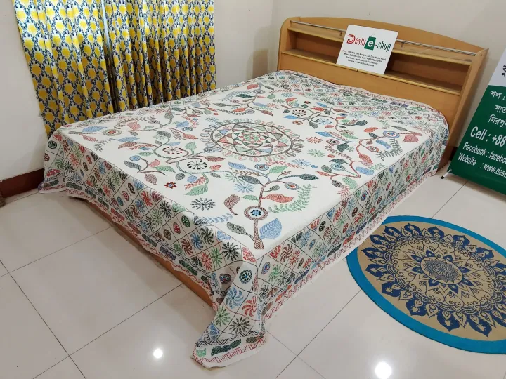 100%25%20Cotton%20hand%20stitch%20king%20size%20nakshi%20kantha%20-%20Image%202