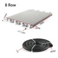 Universal 8 Row Transmission Radiator Oil Cooling &10 Inch 12V Car Air Conditioning Radiator Slim Fan Cooler (Non Combination). 