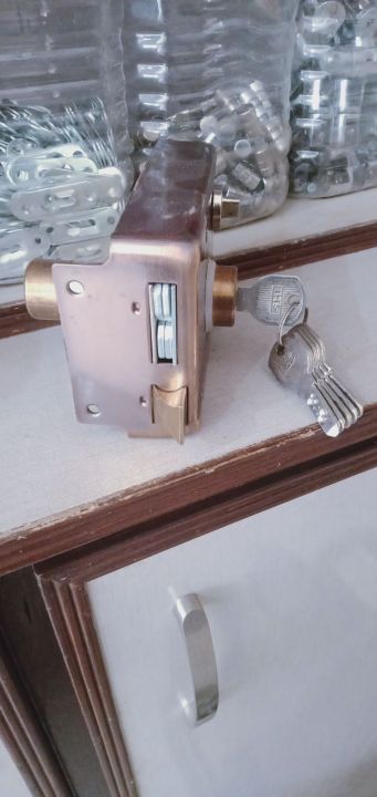 Main Gate Security Lock with 5 Extra Keys