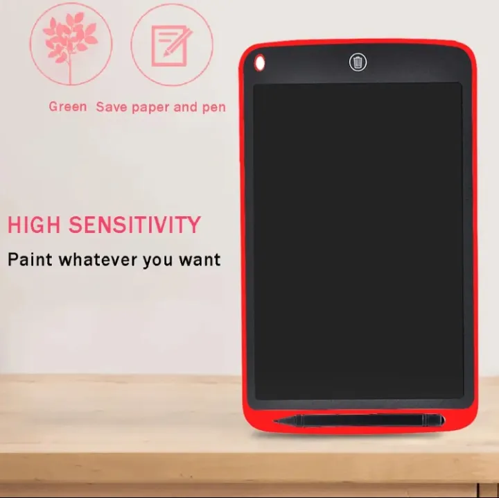 Digital%20Drawing%20Pad%208%205%20Inch%20LCD%20Display%20Writing%20Sketching%20Tablet%20with%20Writing%20Stylus%20Pen%20%20White%20-%20Image%203