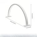 The 1pc Crescent Shaped Nail Lamp Has Adjustable Brightness and Color Temperature, Suitable for Extending Nails, Eyelashes, and.