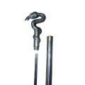Snake Handle Walking Stick, Hande Made Snake Hadle Walking Cane, Metal Walking Stick, Walking Stick, Walking Cane. 