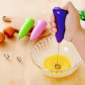 Mini Electric Egg Beater Battery Operated Espresso Cappuccino Coffee Maker Hand Mixer Milk Frothe. 