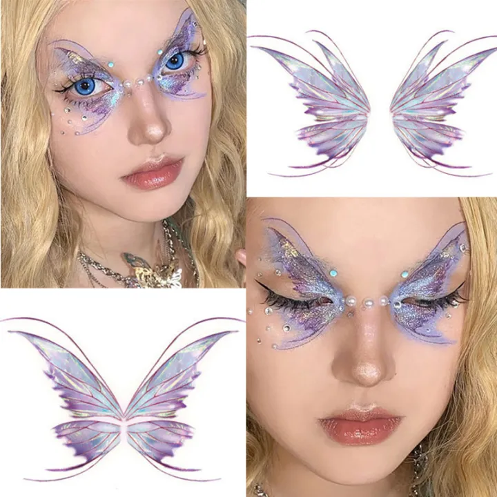 Fairy%20Butterfly%20Wings%20Shiny%20Tattoo%20Sticker%20Waterproof%20Eyes%20Face%20Hand%20Body%20Art%20Fake%20Tattoos%20For%20Women%20Makeup%20Dance%20Music%20Festival%20-%20Image%203